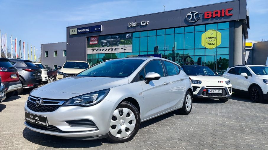 Opel Astra K 1.4T AUTOMAT Szyberdach Niski Przebieg Kolor Ekran Serwis ASO Gwarancja