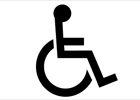 Niepełnosprawny na wózku